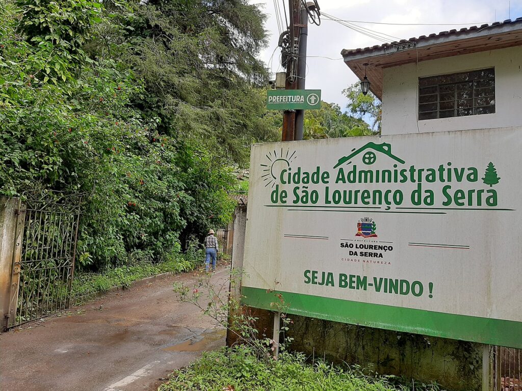 Prefeitura de São Lourenço da Serra, na região sudoeste da cidade